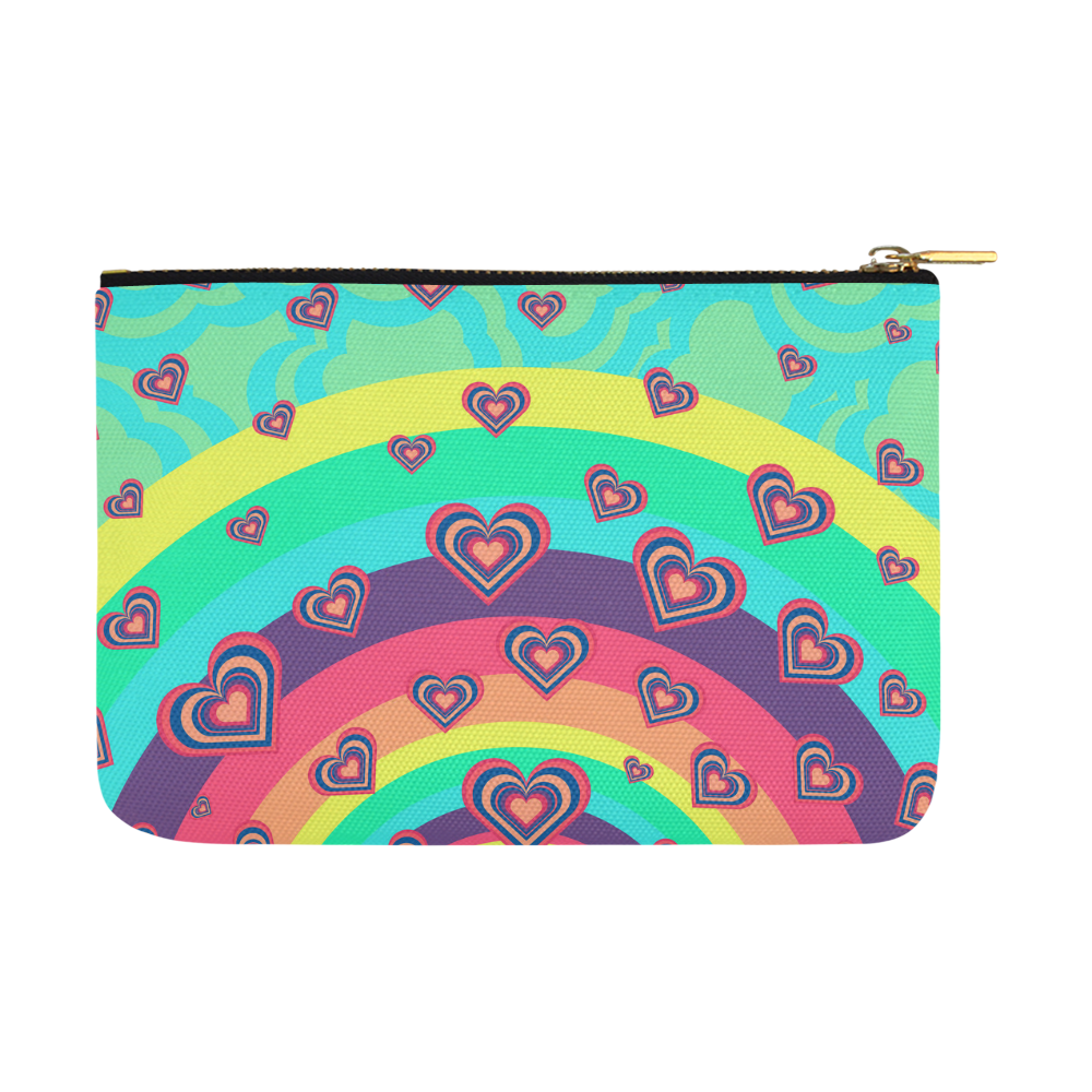Loving the Rainbow Carry-All Pouch 12.5''x8.5''