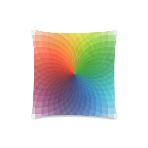 color wheel for artists , art teacher Custom Zippered Pillow Case 18"x18"(Twin Sides)