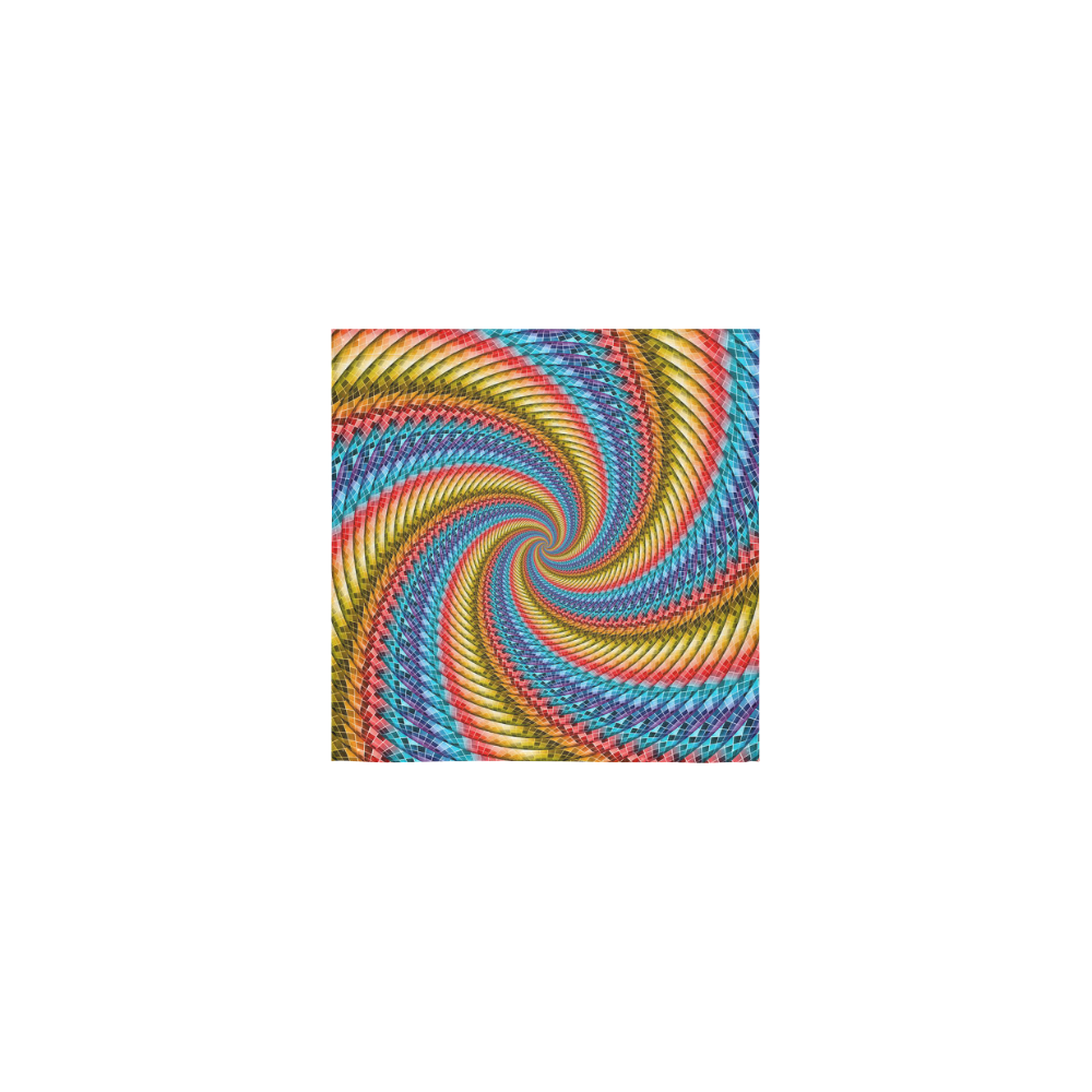 Escher’s Droste Spirals Square Towel 13“x13”