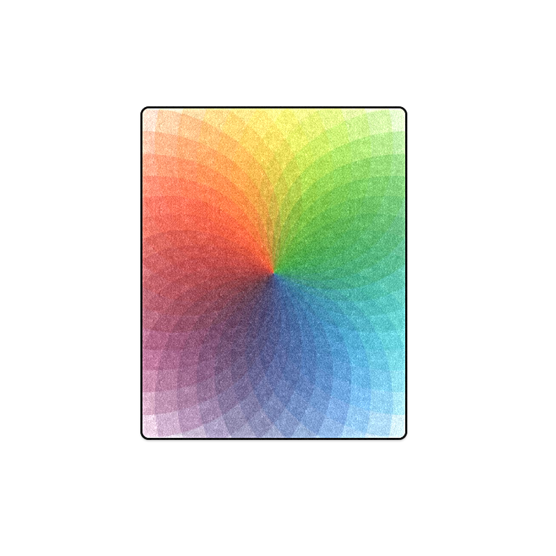 color wheel for artists , art teacher Blanket 40"x50"