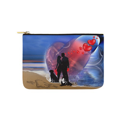 Happy Valentine Carry-All Pouch 9.5''x6''