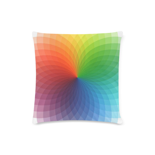 color wheel for artists , art teacher Custom Zippered Pillow Case 16"x16" (one side)