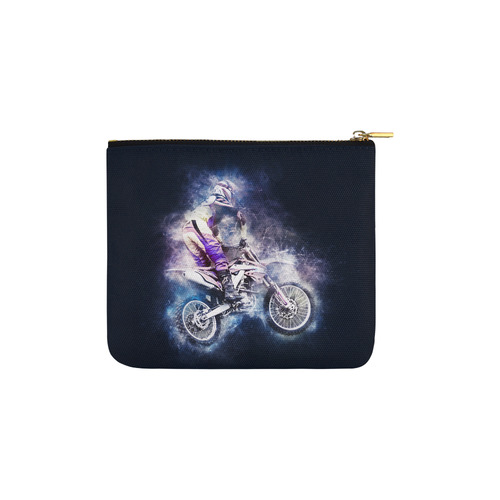 Motocross Motorcycle Motorbike Carry-All Pouch 6''x5''