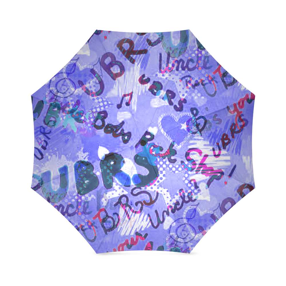 ubrs purple Foldable Umbrella (Model U01)