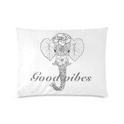 good vibes Custom Picture Pillow Case 20"x26" (one side)
