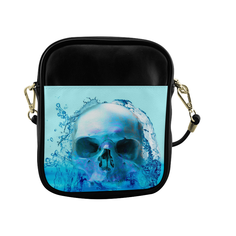 Skull in Water Sling Bag (Model 1627)