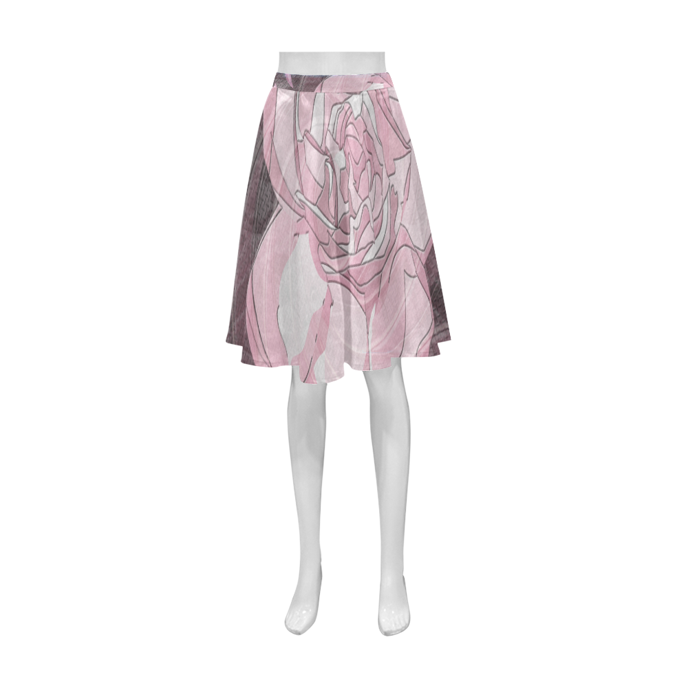 Gardenia Flora Athena Women's Short Skirt (Model D15)