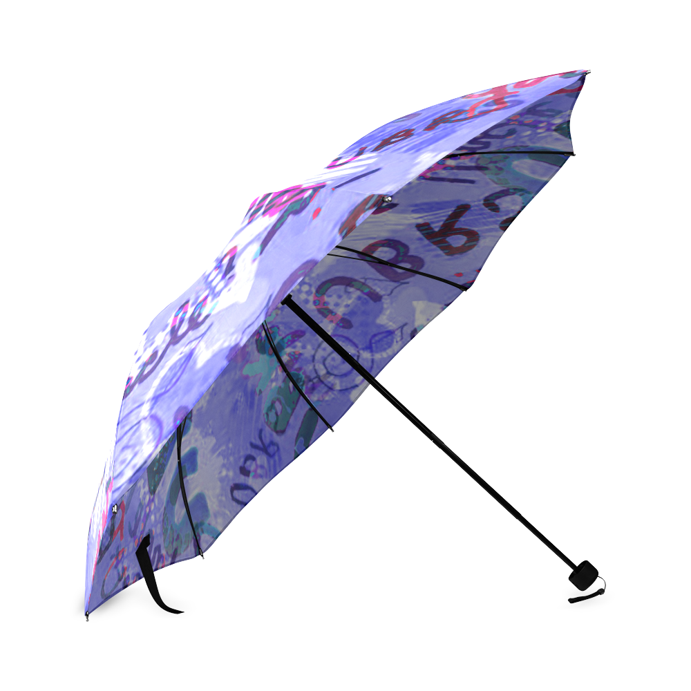 ubrs purple Foldable Umbrella (Model U01)