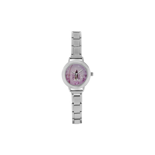 Sport, surfing in purple colors Women's Italian Charm Watch(Model 107)
