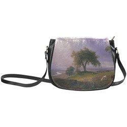 California Spring Albert Bierstadt Landscape Classic Saddle Bag/Large (Model 1648)