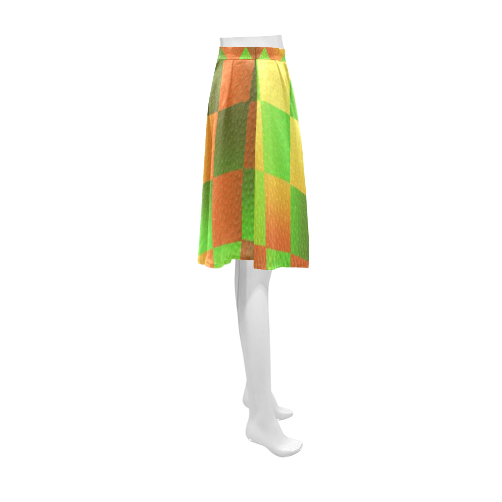 Easter Square Athena Women's Short Skirt (Model D15)