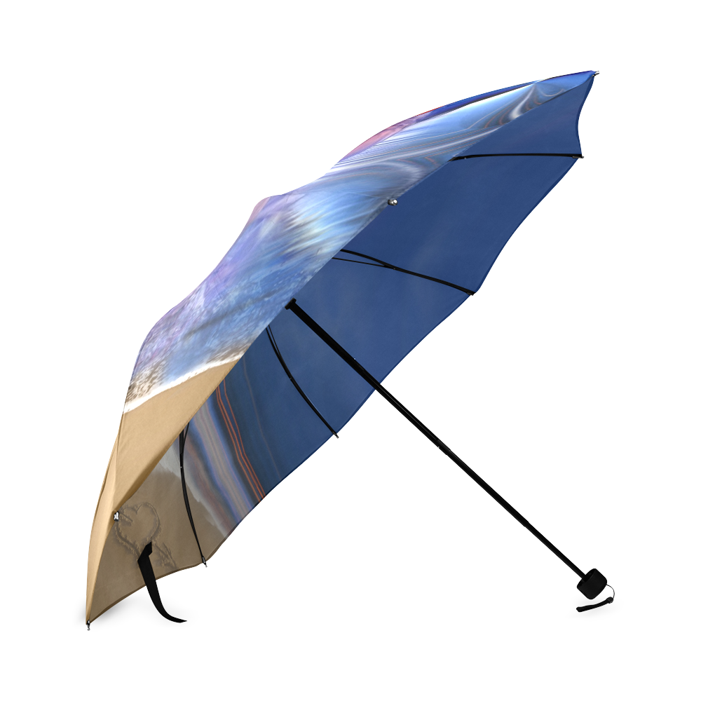 Happy Valentine Foldable Umbrella (Model U01)