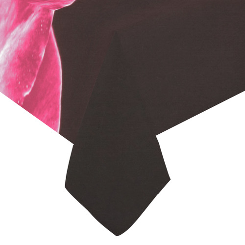 Colours Rose Cotton Linen Tablecloth 60"x120"