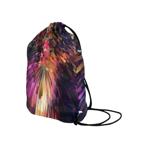 Splash Boom Bang by Artdream Large Drawstring Bag Model 1604 (Twin Sides)  16.5"(W) * 19.3"(H)