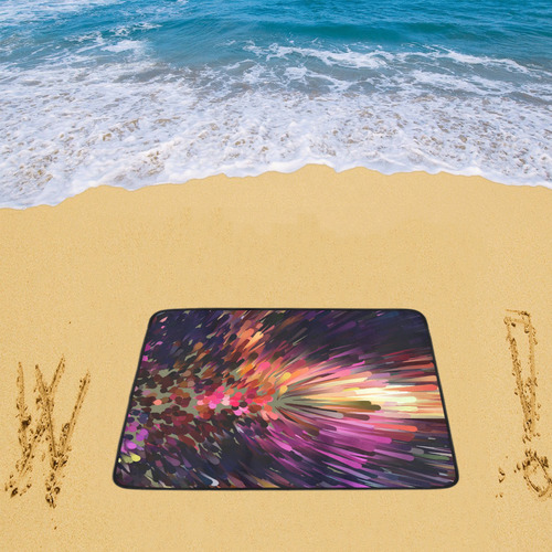 Splash Boom Bang by Artdream Beach Mat 78"x 60"