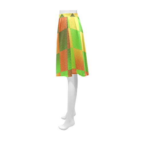 Easter Square Athena Women's Short Skirt (Model D15)
