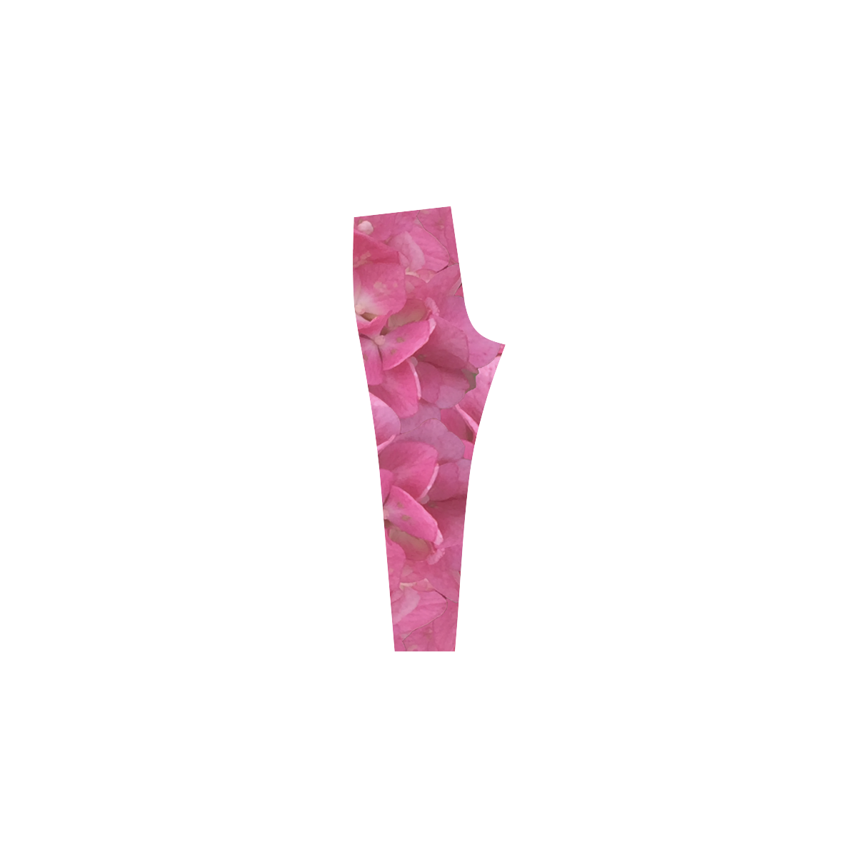 Dark Pink Flowers Cassandra Women's Leggings (Model L01)