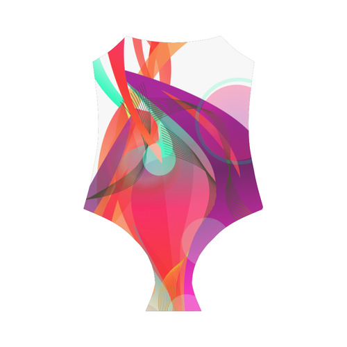 Rainbow Ribbons Strap Swimsuit ( Model S05)