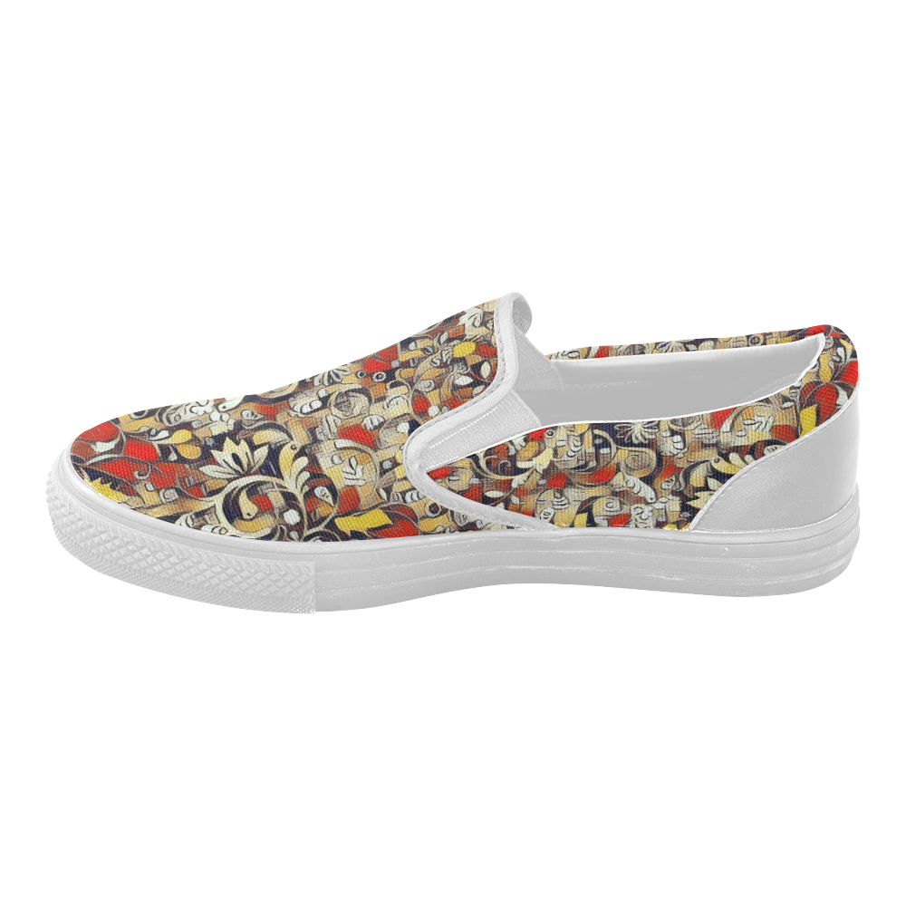 My Fantasy World 38 by JamColors Women's Slip-on Canvas Shoes (Model ...