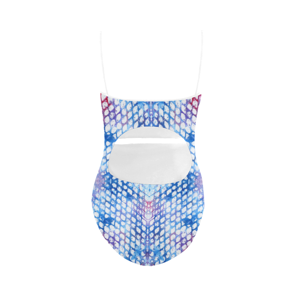 Fences - The Gathering Place Strap Swimsuit ( Model S05)