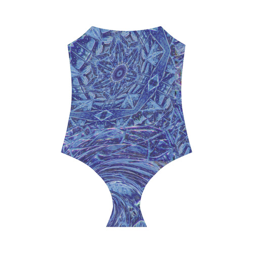 Swirling Night Strap Swimsuit ( Model S05)