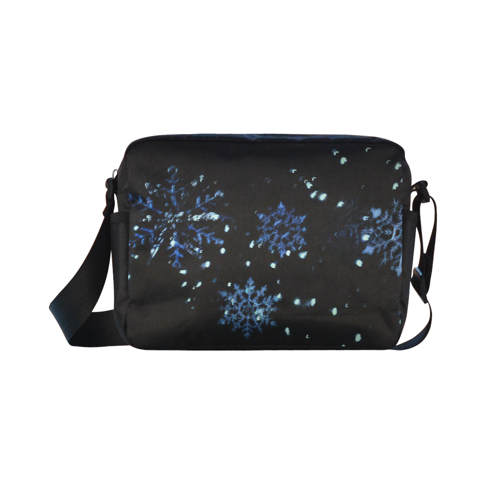 Snowflake Crossbody Bag Classic Cross-body Nylon Bags (Model 1632)