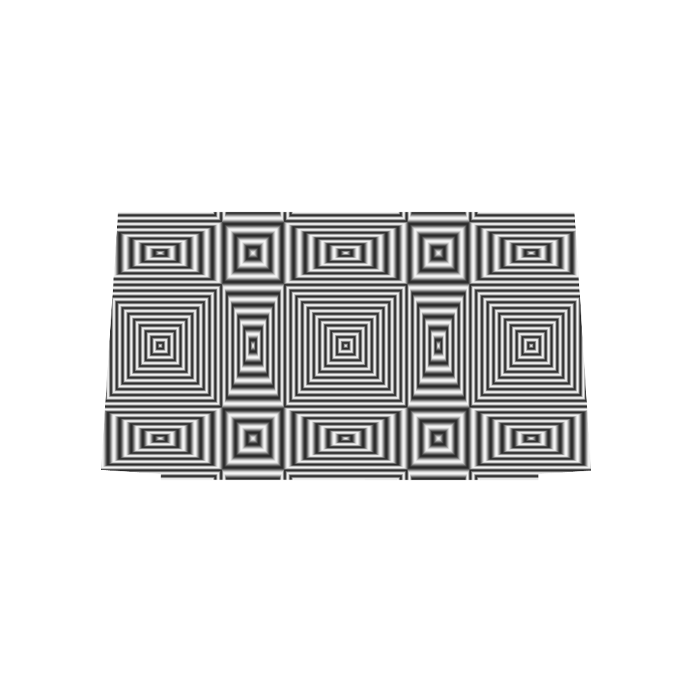 Flickering geometric optical illusion Euramerican Tote Bag/Large (Model 1656)