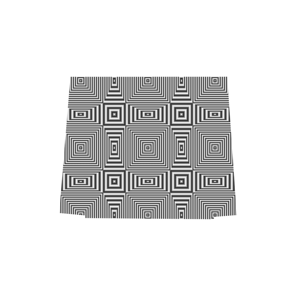 Flickering geometric optical illusion Euramerican Tote Bag/Small (Model 1655)