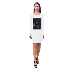 Snowflake Long Sleeve Night Dress Demeter Long Sleeve Nightdress (Model D03)