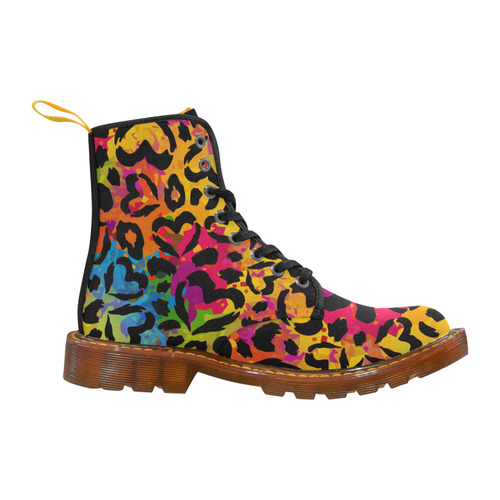 Colorful Hearts Martin Boots For Women Model 1203H