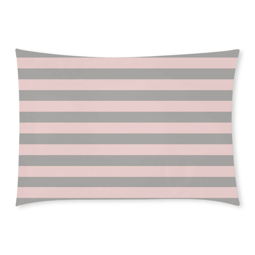 Pastel Stripes Custom Rectangle Pillow Case 20x30 (One Side)