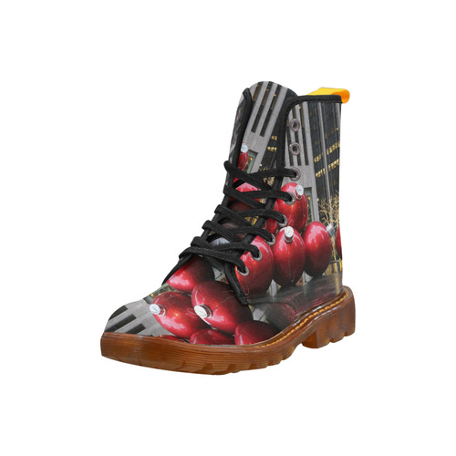 NYC Christmas Ball Ornaments Martin Boots For Women Model 1203H