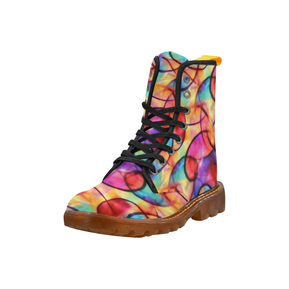 Color Ecstasy Martin Boots For Women Model 1203H