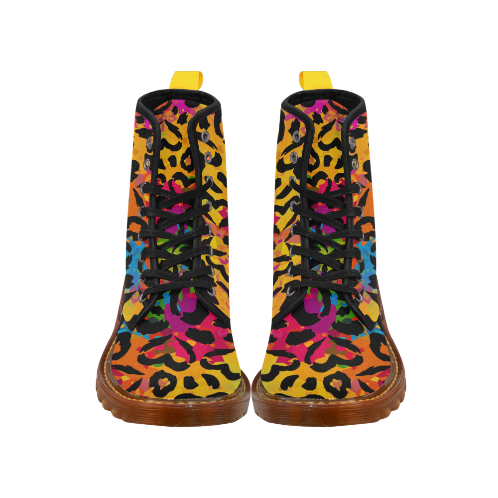 Colorful Hearts Martin Boots For Women Model 1203H
