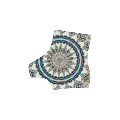 Fractal Kaleidoscope Mandala Flower Abstract 19 Martin Boots For Women Model 1203H