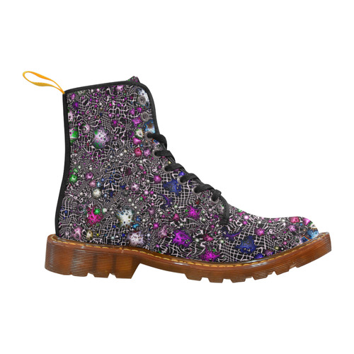 sci-fi fantasy cosmos pink by JamColors Martin Boots For Women Model ...