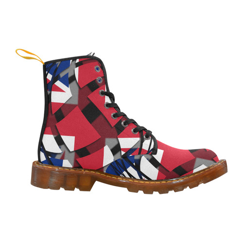 The Flag of United Kingdom Martin Boots For Women Model 1203H