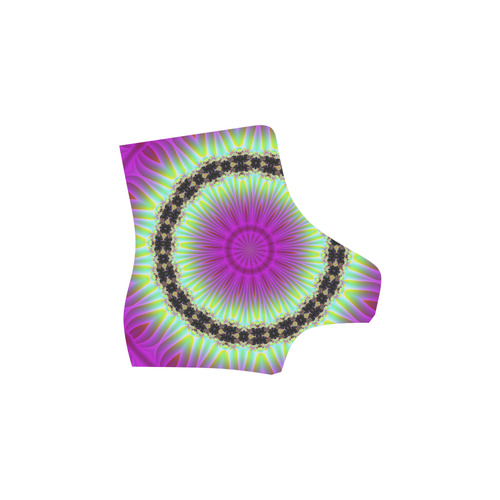 Fractal Kaleidoscope Mandala Flower Abstract 26 Martin Boots For Women Model 1203H