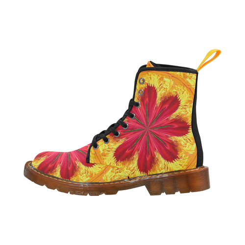 The Ring of Fire Custom Canvas Boots For Women Model 1203H