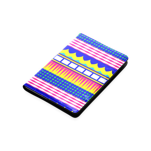 Rectangles waves and circles Custom NoteBook A5