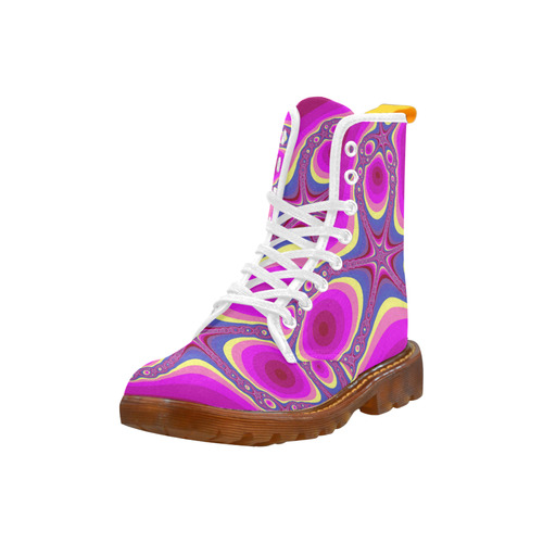 Fractal in pink Martin Boots For Women Model 1203H