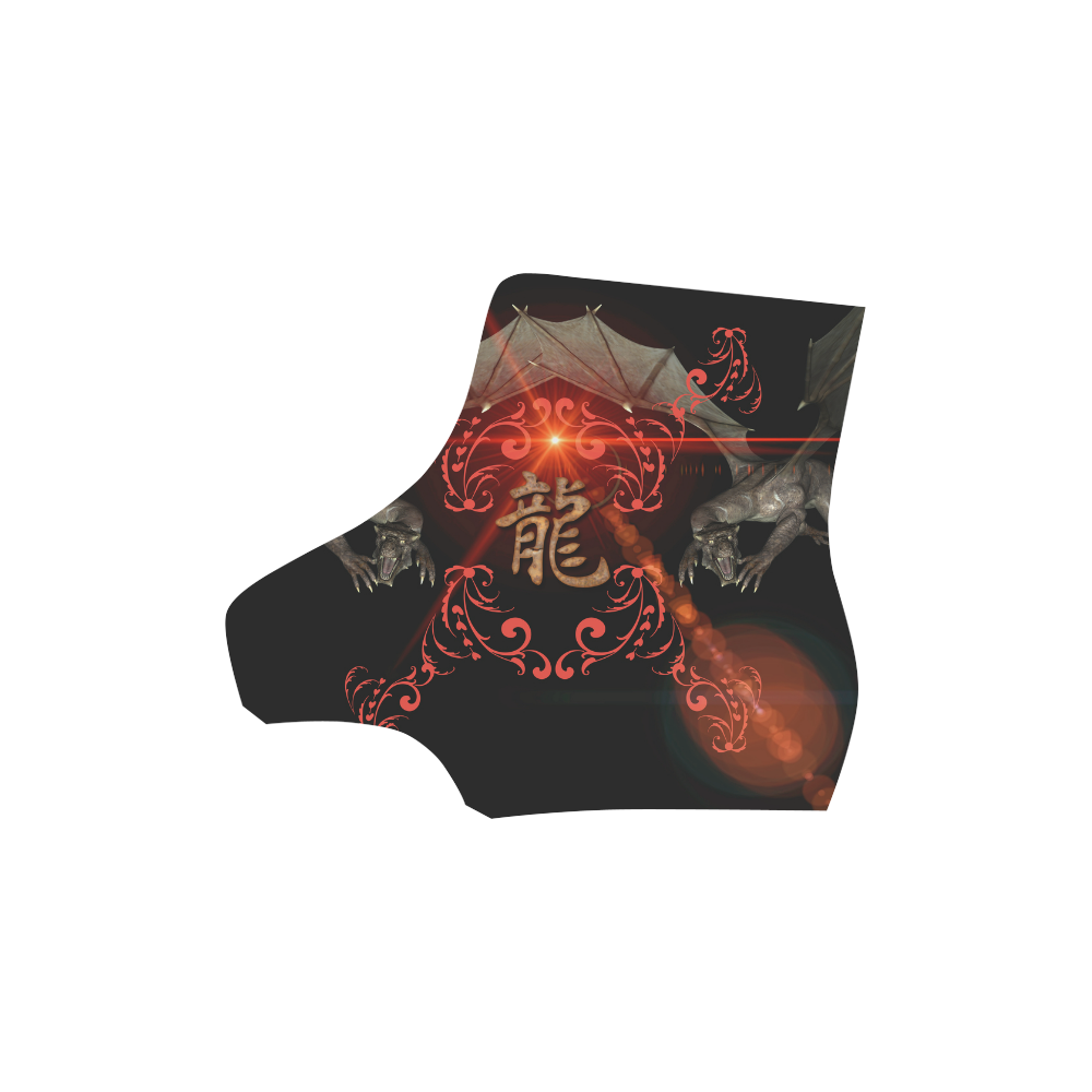 Hieroglyph, the dragon Martin Boots For Men Model 1203H