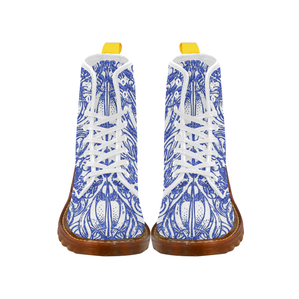 Lace Blue Martin Boots For Women Model 1203H