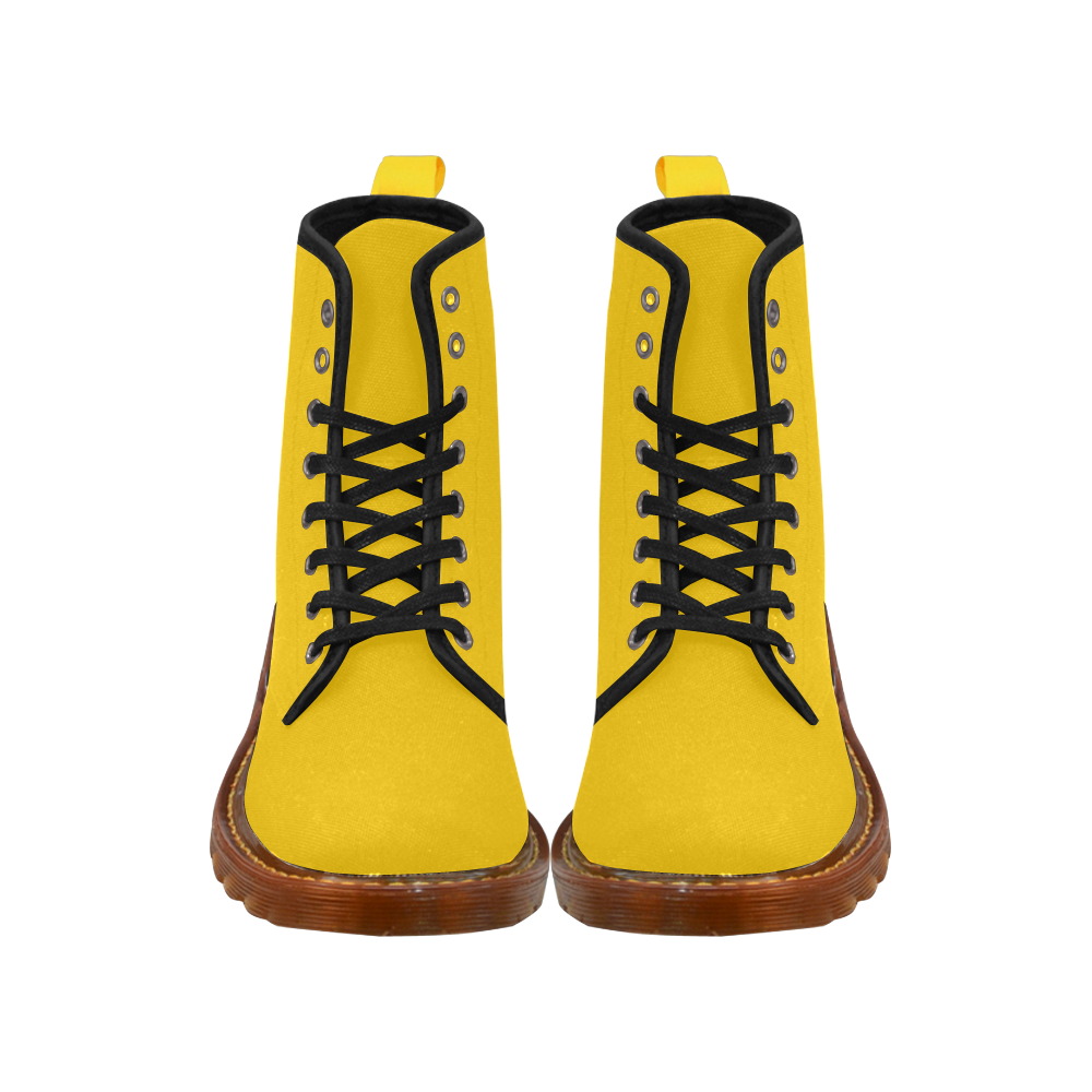 background yellow Martin Boots For Men Model 1203H