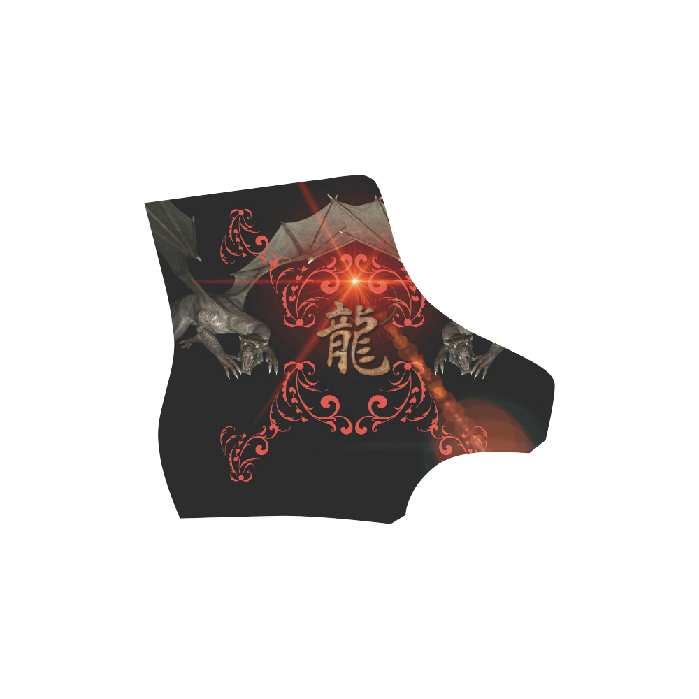 Hieroglyph, the dragon Martin Boots For Men Model 1203H