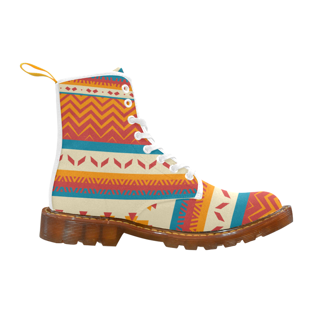 Tribal shapes Martin Boots For Women Model 1203H