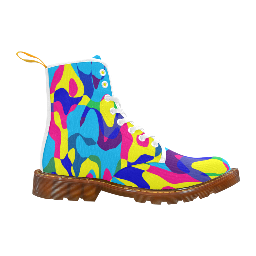 Colorful chaos Martin Boots For Women Model 1203H