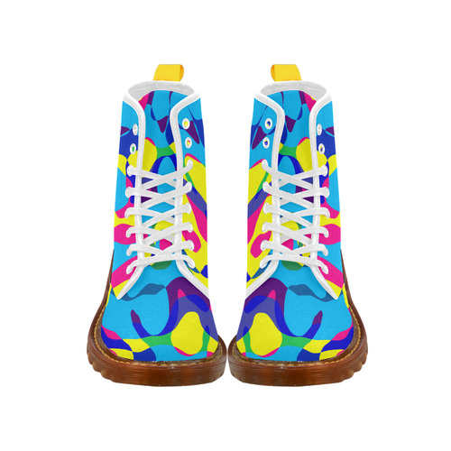 Colorful chaos Martin Boots For Women Model 1203H