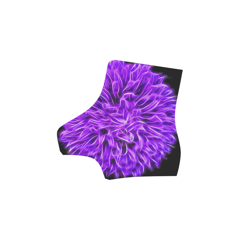 Lilac Chrysanthemum Topaz Martin Boots For Women Model 1203H