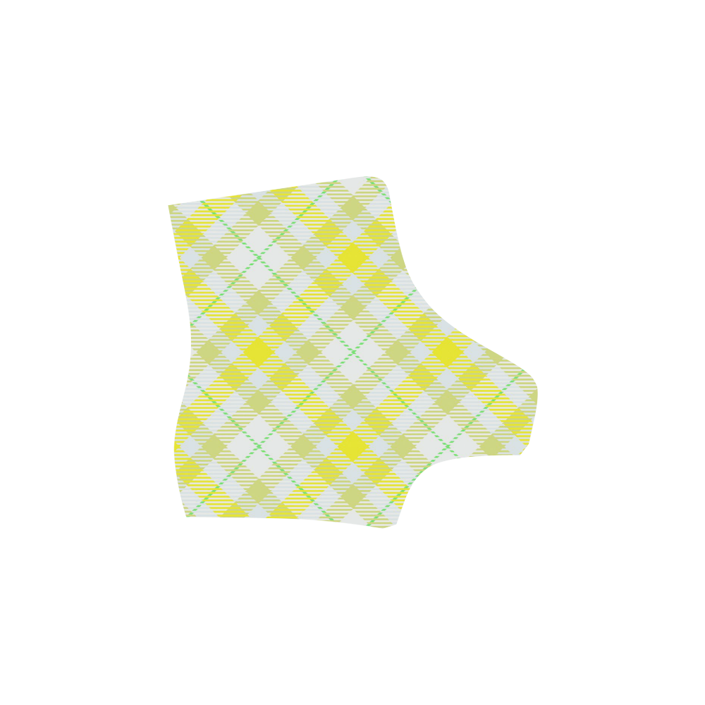 cozy and pleasant Plaid 1F Martin Boots For Women Model 1203H